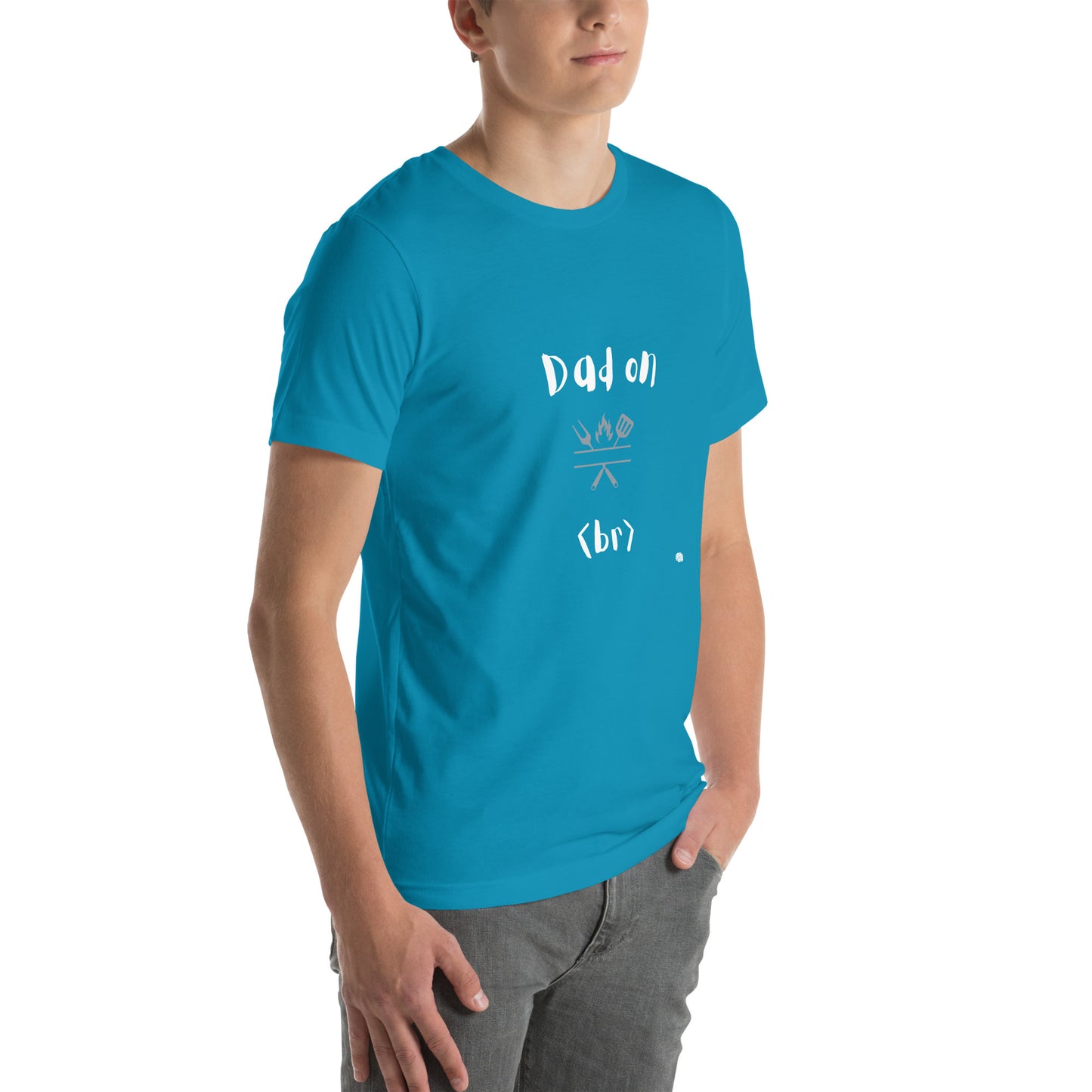 Coding - Dad on <br> (Men's T-shirt)