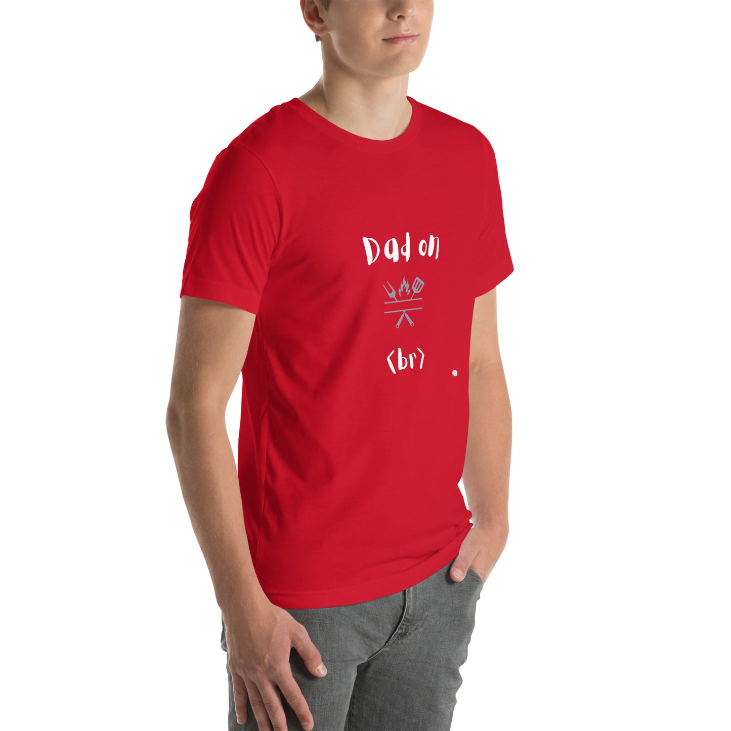 Coding - Dad on <br> (Men's T-shirt)