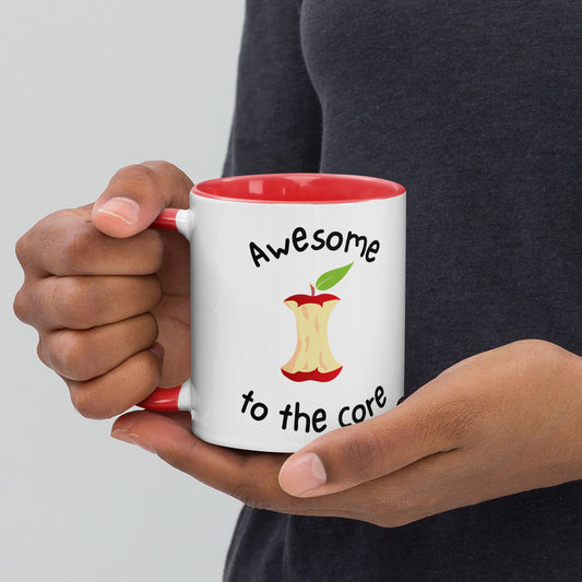 Teacher - Awesome to the Core (Red Mug)