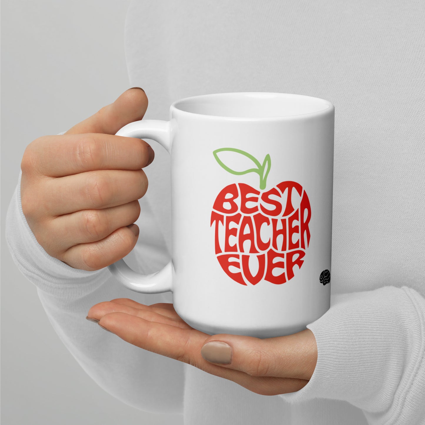Teacher - Best Teacher Ever Apple (White Mug)
